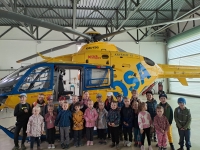 Návštěva heliportu v Ústí nad Labem