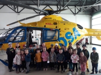 NÁVŠTĚVA HELIPORTU  V ÚL